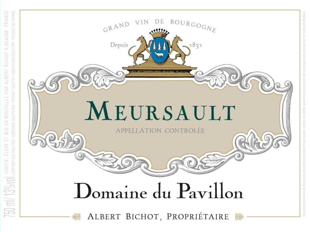 Albert Bichot Meursault Domaine du Pavillon 2012 Front Label