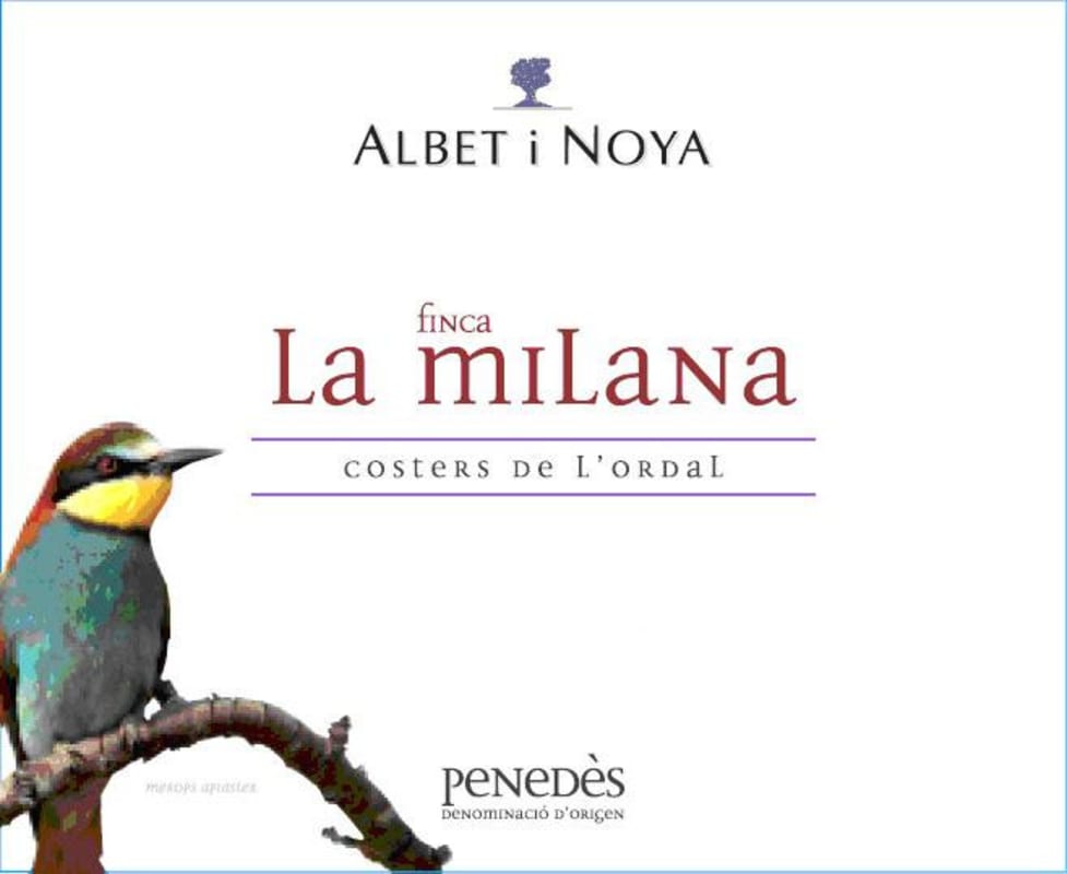 Albet I Noya La Milana 2011 Front Label
