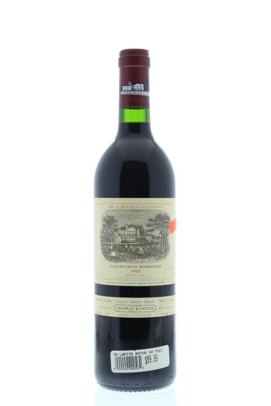 Chateau Lafite Rothschild (faded labels) 1990 | Wine.com