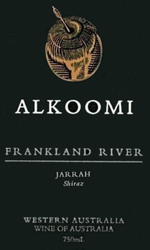 Alkoomi Jarrah Shiraz 2007 Front Label