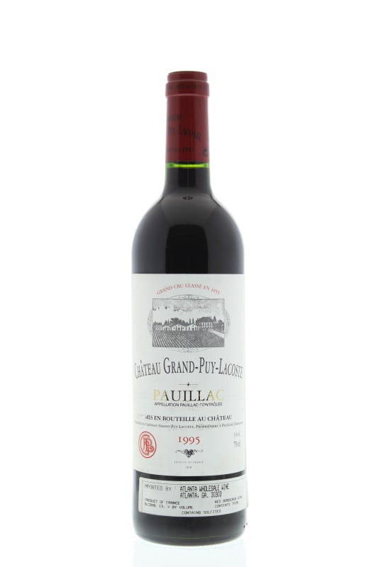 Chateau Grand-Puy-Lacoste 1995 Front Bottle Shot