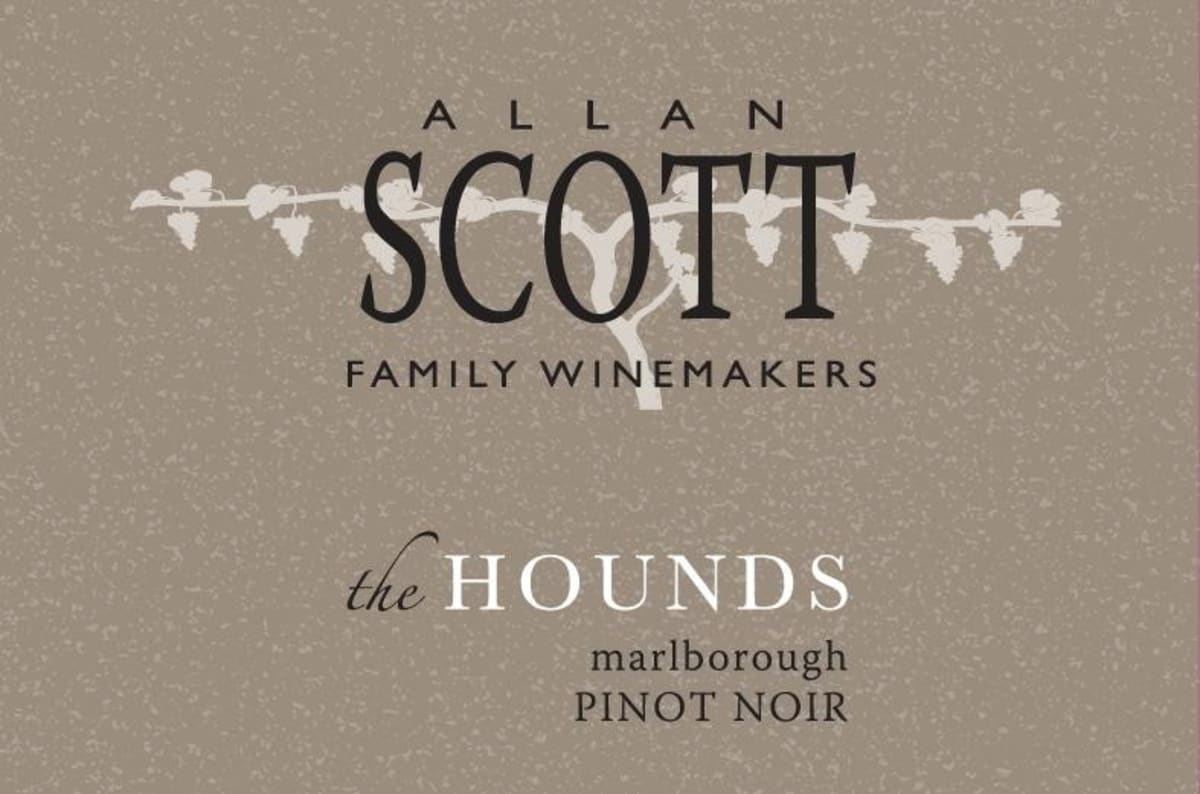 Allan Scott The Hounds Pinot Noir 2011 Front Label