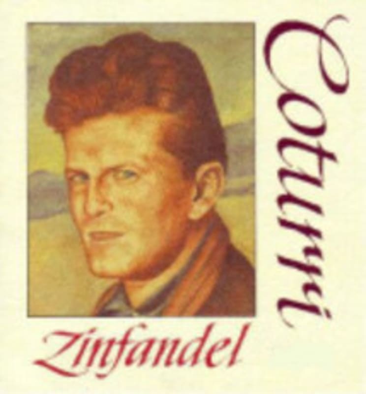 Coturri Zinfandel Estate Vineyards 2014 Front Label