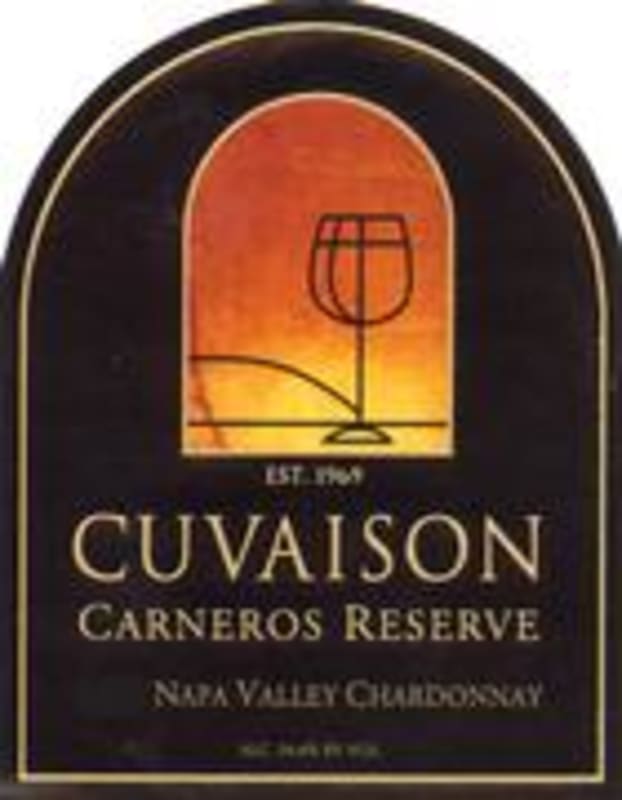 Cuvaison Reserve Chardonnay 1997 Front Label