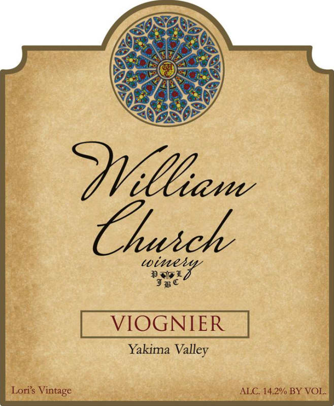 William Church Winery Viognier 2006 Front Label
