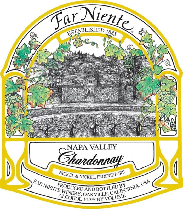 Far Niente Cave Collection Chardonnay 2009 Front Label