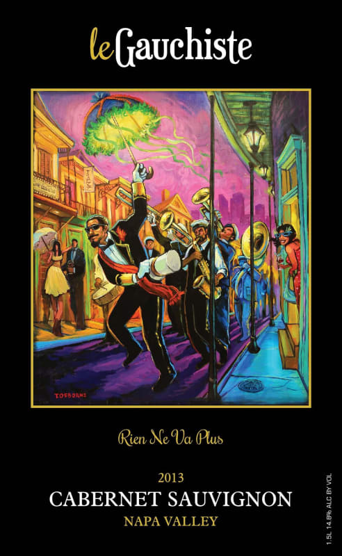 Coup de Foudre Le Gauchiste Cabernet Sauvignon 2013 Front Label