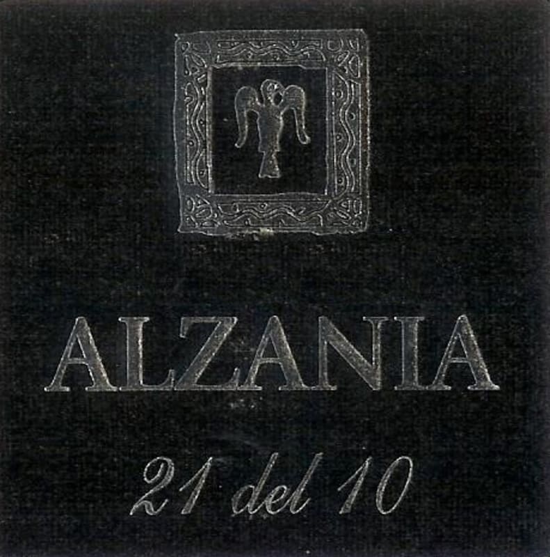 Alzania 21 del 10 2012 Front Label