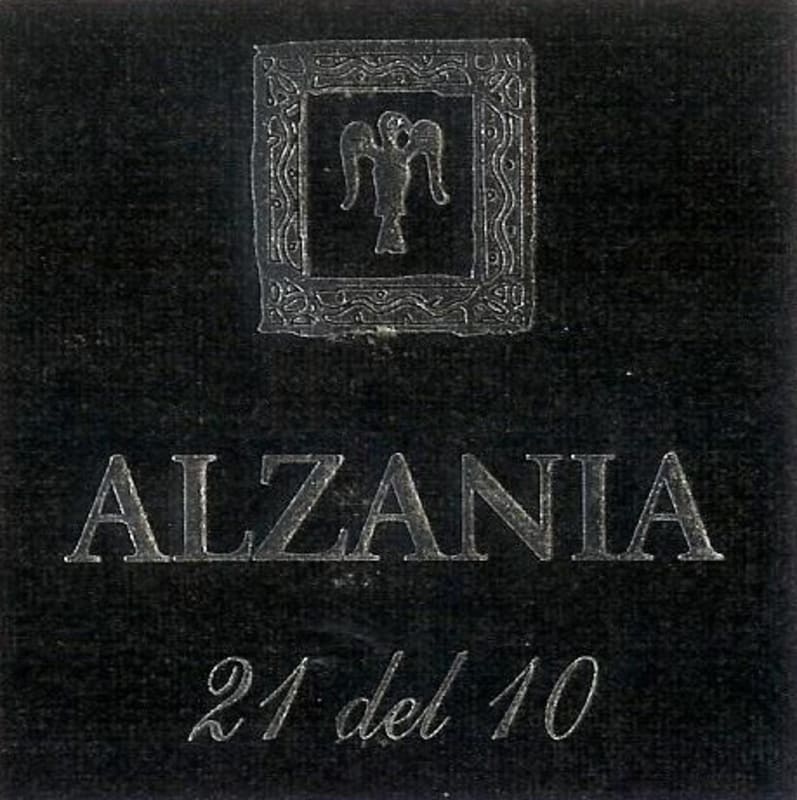 Alzania 21 del 10 2010 Front Label