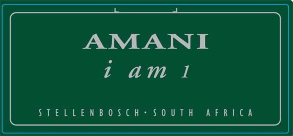 Amani I am 1 2008 Front Label
