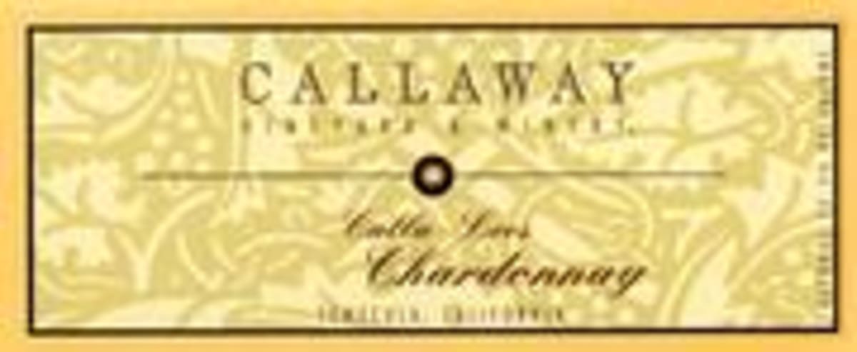 Callaway Chardonnay 1998 Front Label