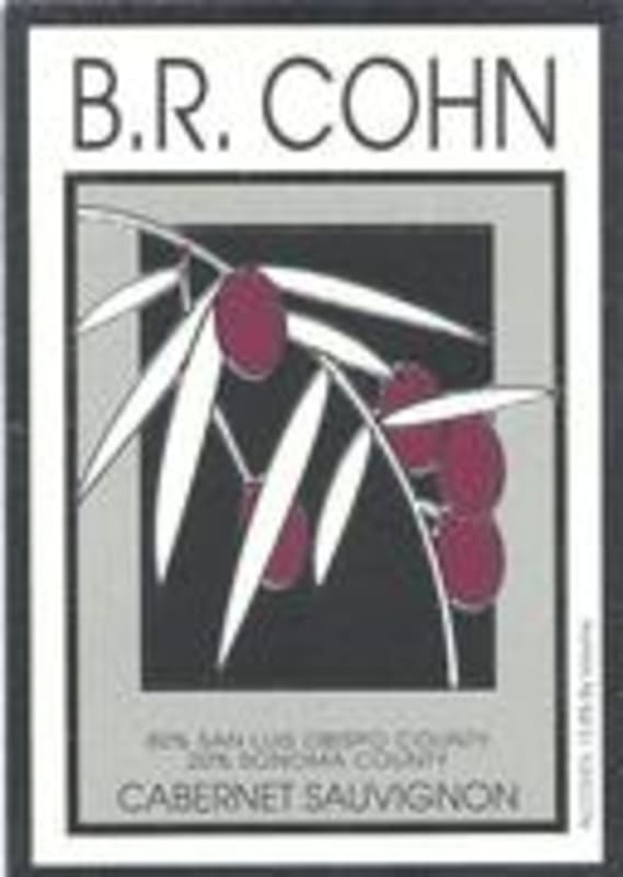 B.R. Cohn Silver Label Cabernet Sauvignon 1998 Front Label