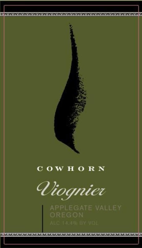 Cowhorn Viognier 2014 Front Label