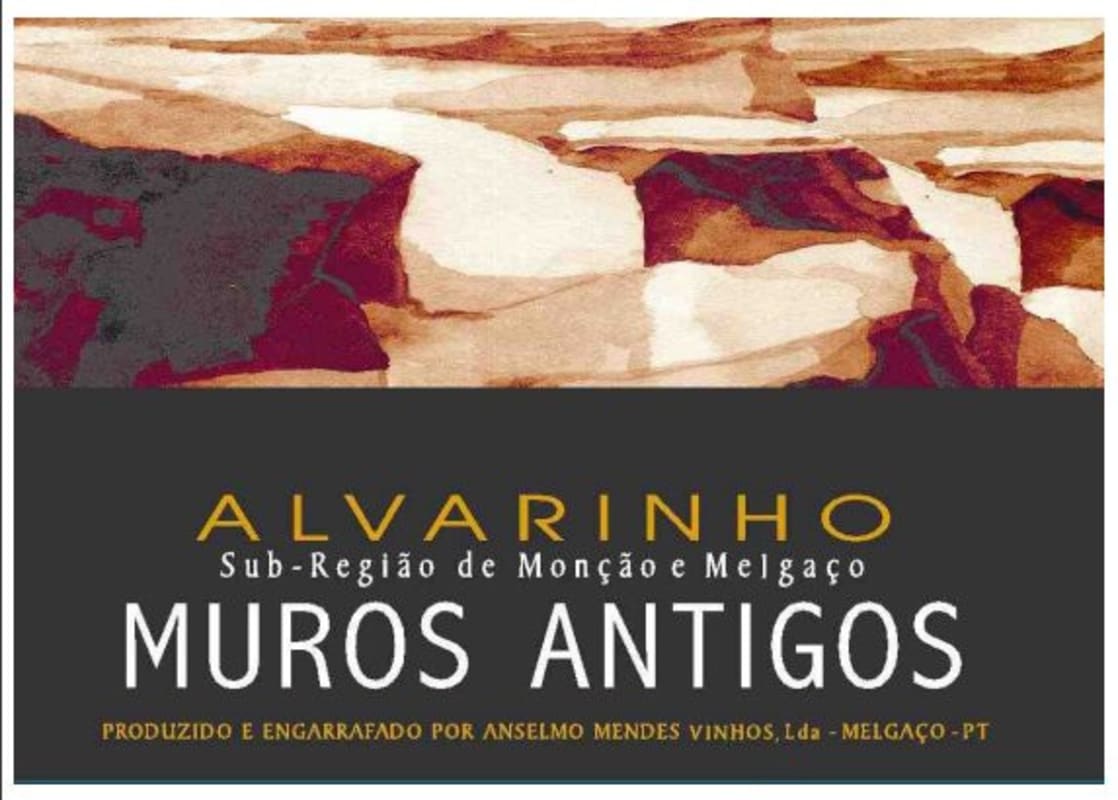 Anselmo Mendes Muros Antigos Alvarinho Moncao e Melgacao 2015 Front Label