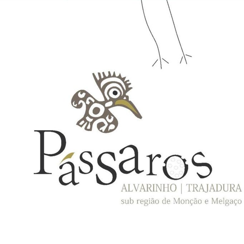 Anselmo Mendes Passaros Alvarinho - Trajadura Escolha 2015 Front Label