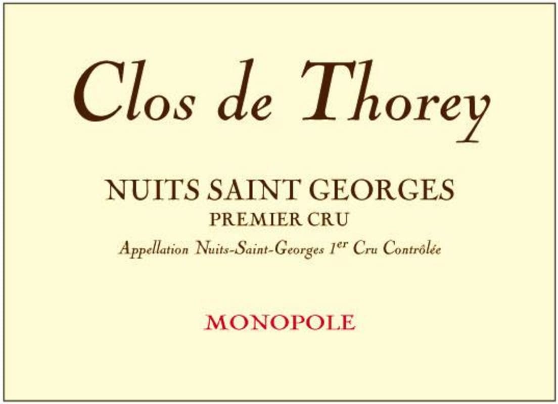 Antonin Rodet Clos de Thorey Nuits-St.-Georges 2008 Front Label