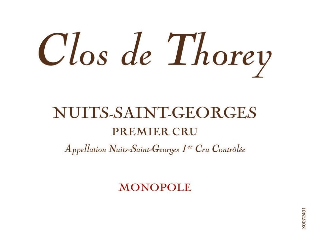 Antonin Rodet Clos de Thorey Nuits-St.-Georges 2010 Front Label