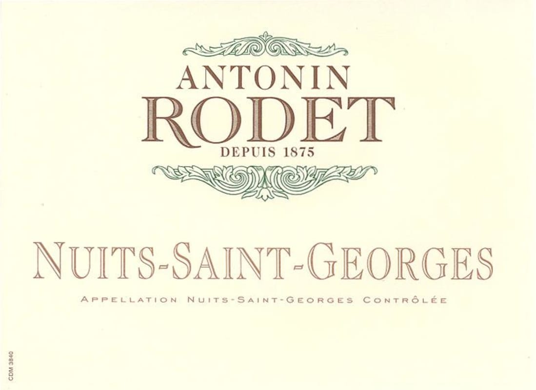 Antonin Rodet Nuits-Saint-Georges 2014 Front Label
