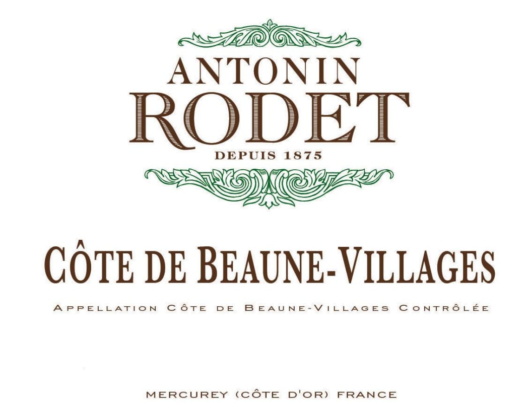 Antonin Rodet Cote de Beaune-Villages 2013 Front Label