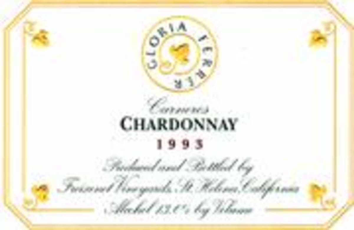 Gloria Ferrer Carneros Chardonnay 1996 Front Label