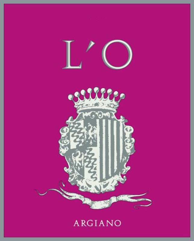 Argiano L'O Rosato 2014 Front Label