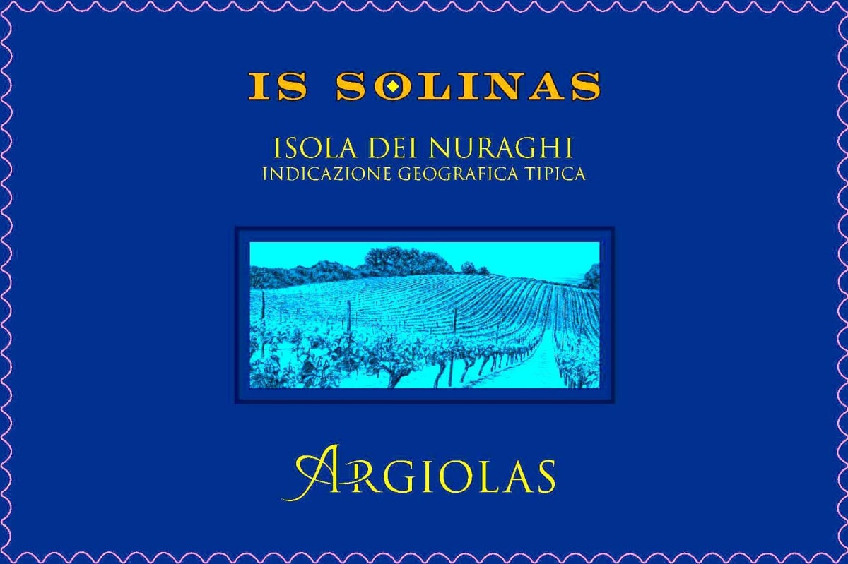 Argiolas Isola dei Nuraghi Is Solinas Rosso 2009 Front Label