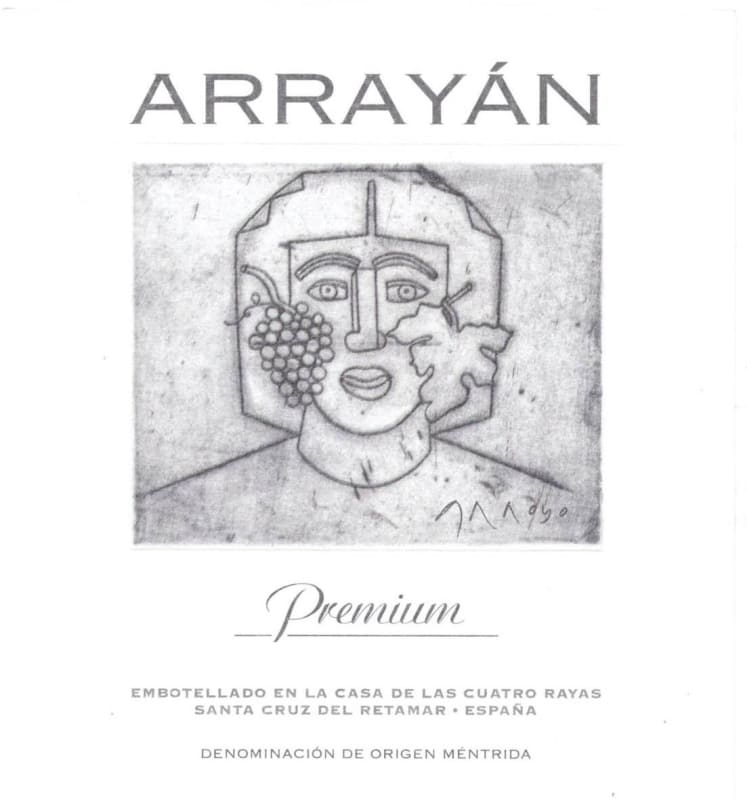 Arrayan Premium 2009 Front Label