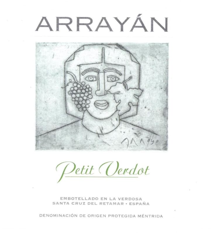 Arrayan Petit Verdot 2010 Front Label
