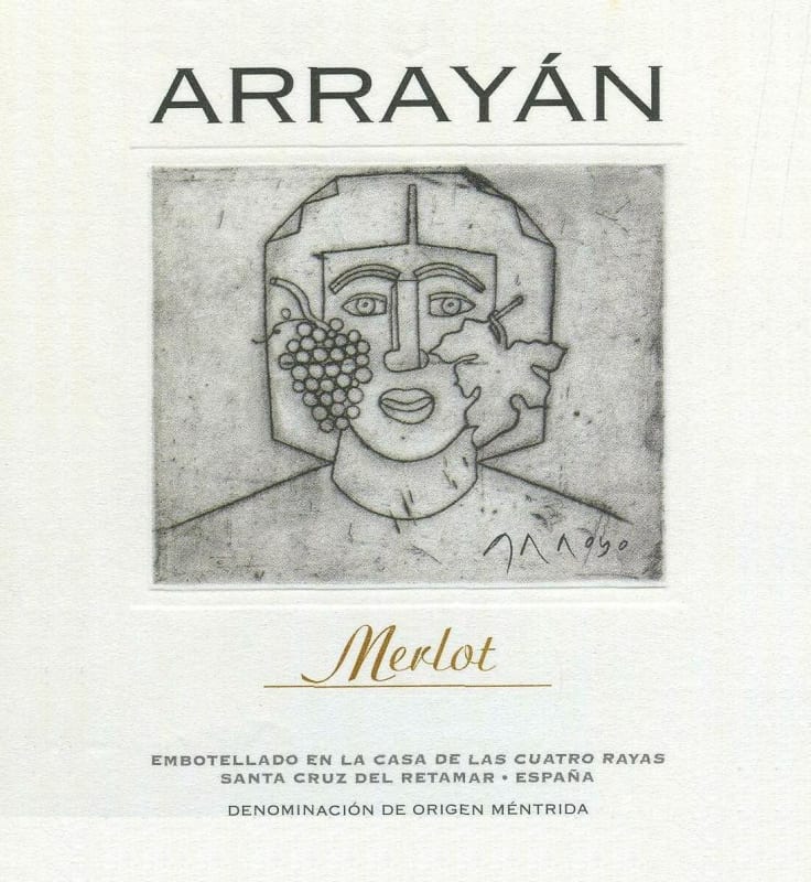 Arrayan Merlot 2004 Front Label