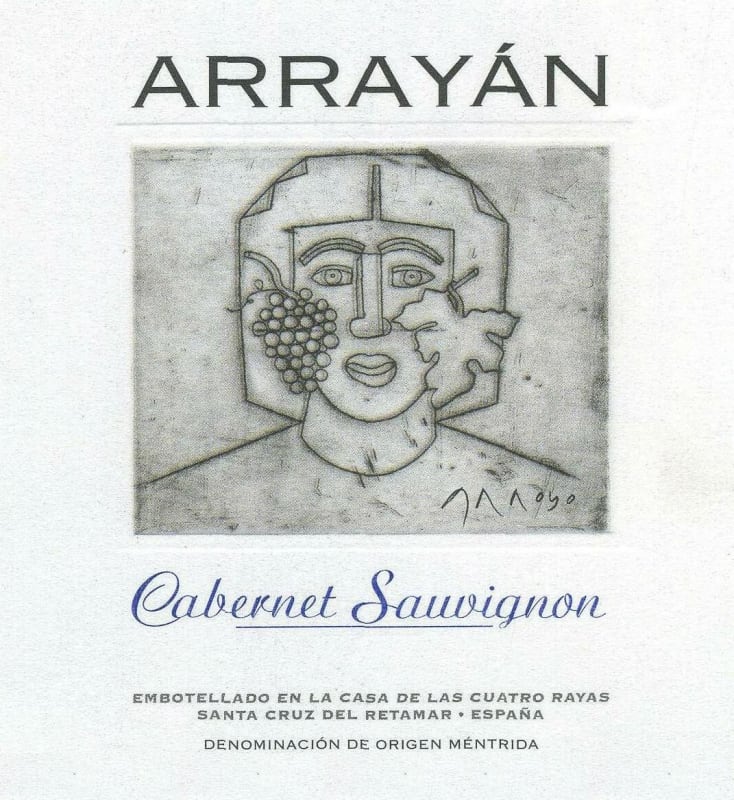 Arrayan Cabernet Sauvignon 2005 Front Label