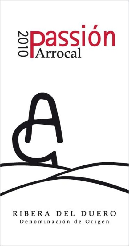 Bodegas Arrocal Passion 2010 Front Label