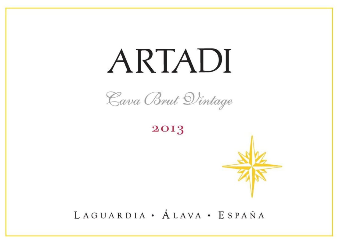 Artadi Cava Brut 2013 Front Label