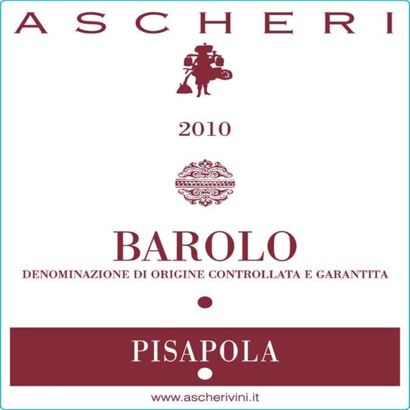 Ascheri Pisapola Barolo 2010 Front Label