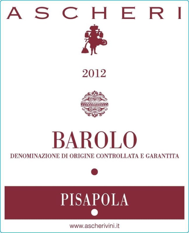 Ascheri Pisapola Barolo 2012 Front Label