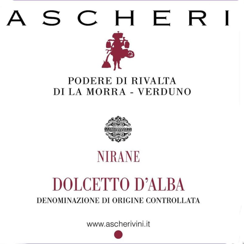 Ascheri Nirane Dolcetto d'Alba 2013 Front Label