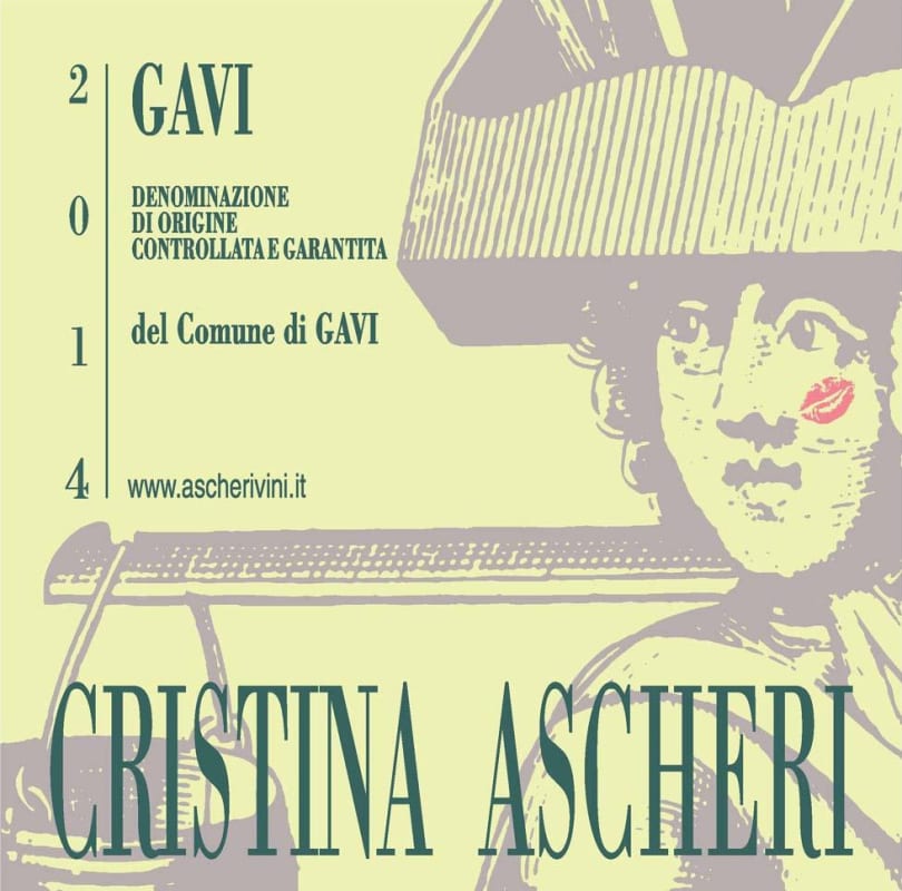 Ascheri Cristina Ascheri Gavi 2014 Front Label