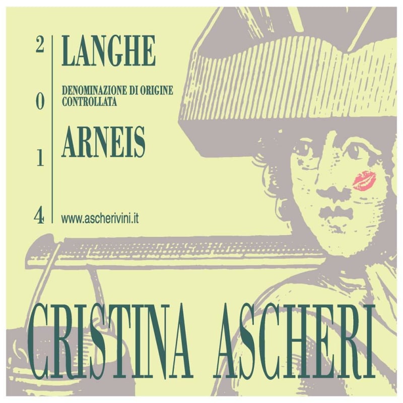 Ascheri Cristina Ascheri Langhe Arneis 2014 Front Label