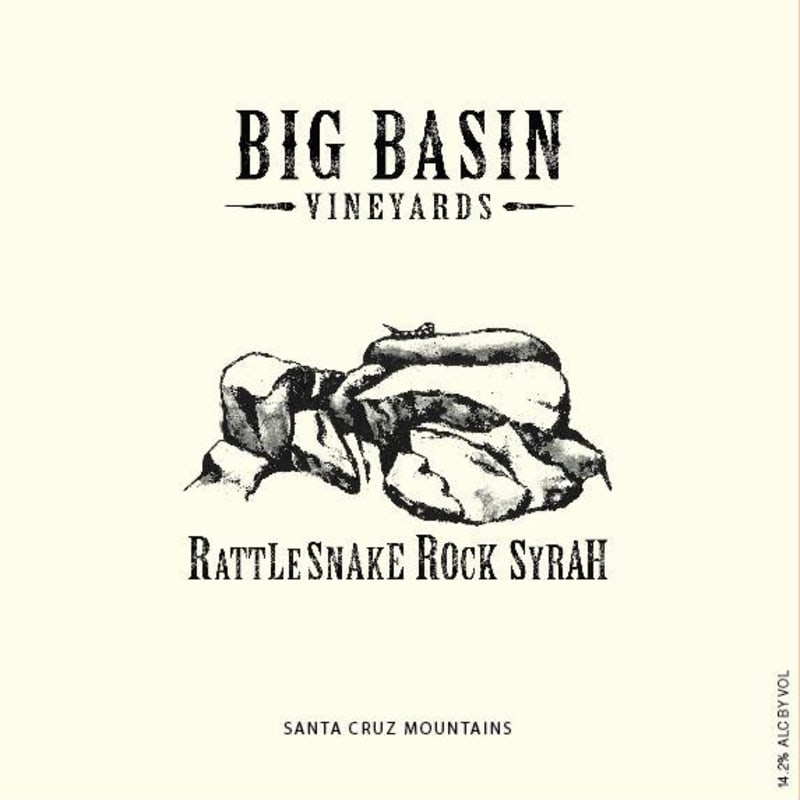 Big Basin Rattlesnake Rock Syrah 2011 Front Label