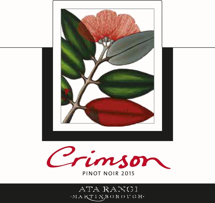Ata Rangi Crimson Pinot Noir 2015 Front Label