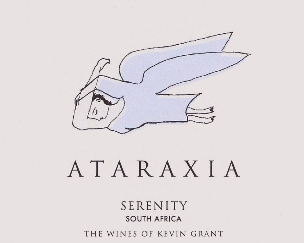 Ataraxia Serenity 2011 Front Label