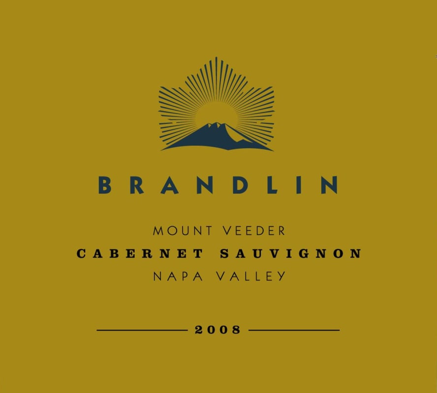 Brandlin Cabernet Sauvignon 2008 Front Label