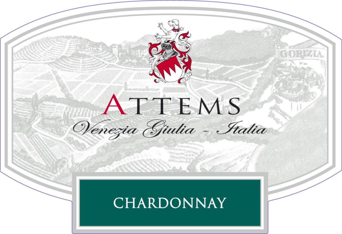Attems Venezia Giulia Chardonnay 2015 Front Label