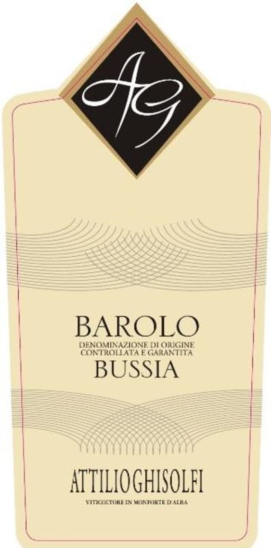 Attilio Ghisolfi Barolo Bussia 2011 Front Label