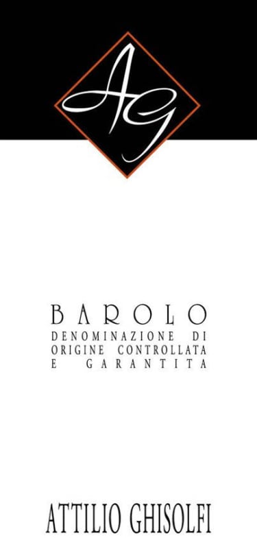 Attilio Ghisolfi Barolo 2005 Front Label