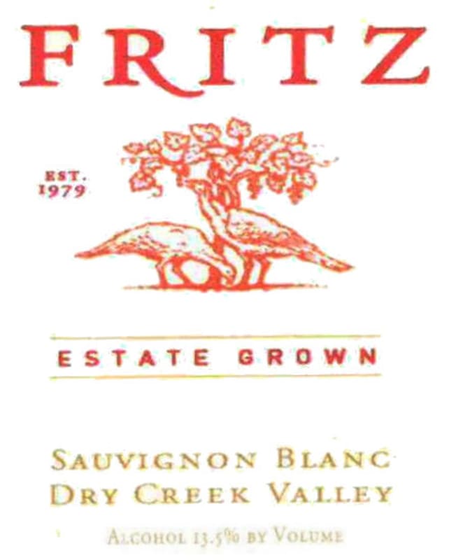 Fritz Estate Grown Sauvignon Blanc 2011 Front Label