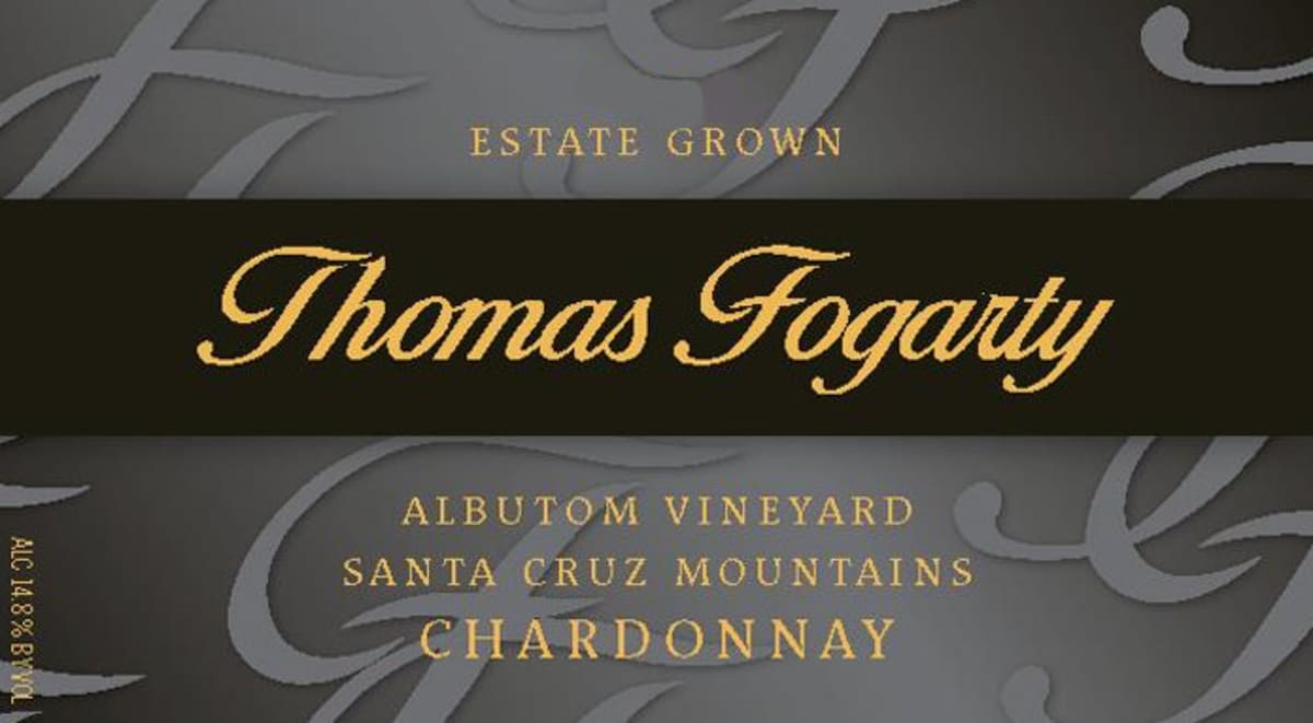 Thomas Fogarty Albutom Vineyard Chardonnay 2011 Front Label