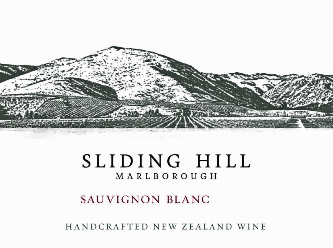 Auntsfield Estate Sliding Hill Sauvignon Blanc 2015 Front Label