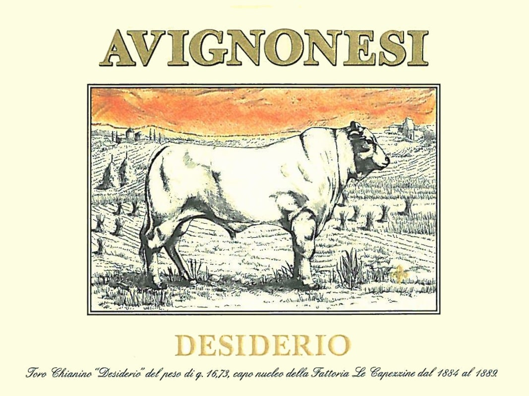 Avignonesi Desiderio Merlot 2008 Front Label