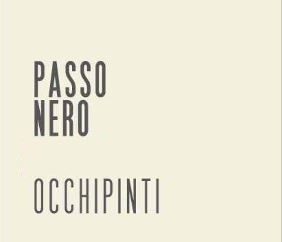 Arianna Occhipinti Passo Nero 2013 Front Label