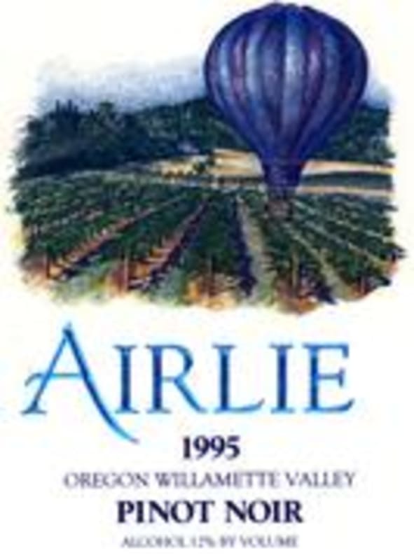 Airlie Pinot Noir 1996 Front Label